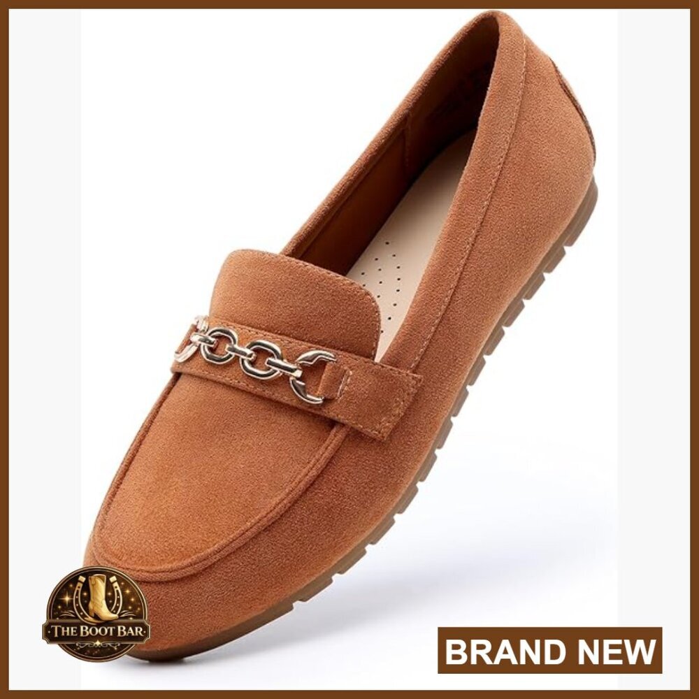 Women's Loafers Slip On Flats Comfortable Lightweight Casual Work Shoes